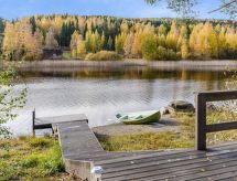 Knusse houten cottage aan het water bij Joensuu - thumbnail 5