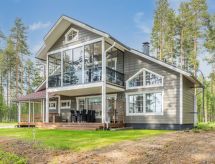 Ruim Fins vakantiehuis direct aan het Pielinenmeer met sauna en hot tub - thumbnail 1