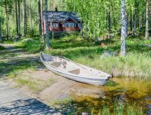 Uniranta: Authentiek Fins vakantiehuis direct aan het Pielinenmeer in Juuka - thumbnail 6