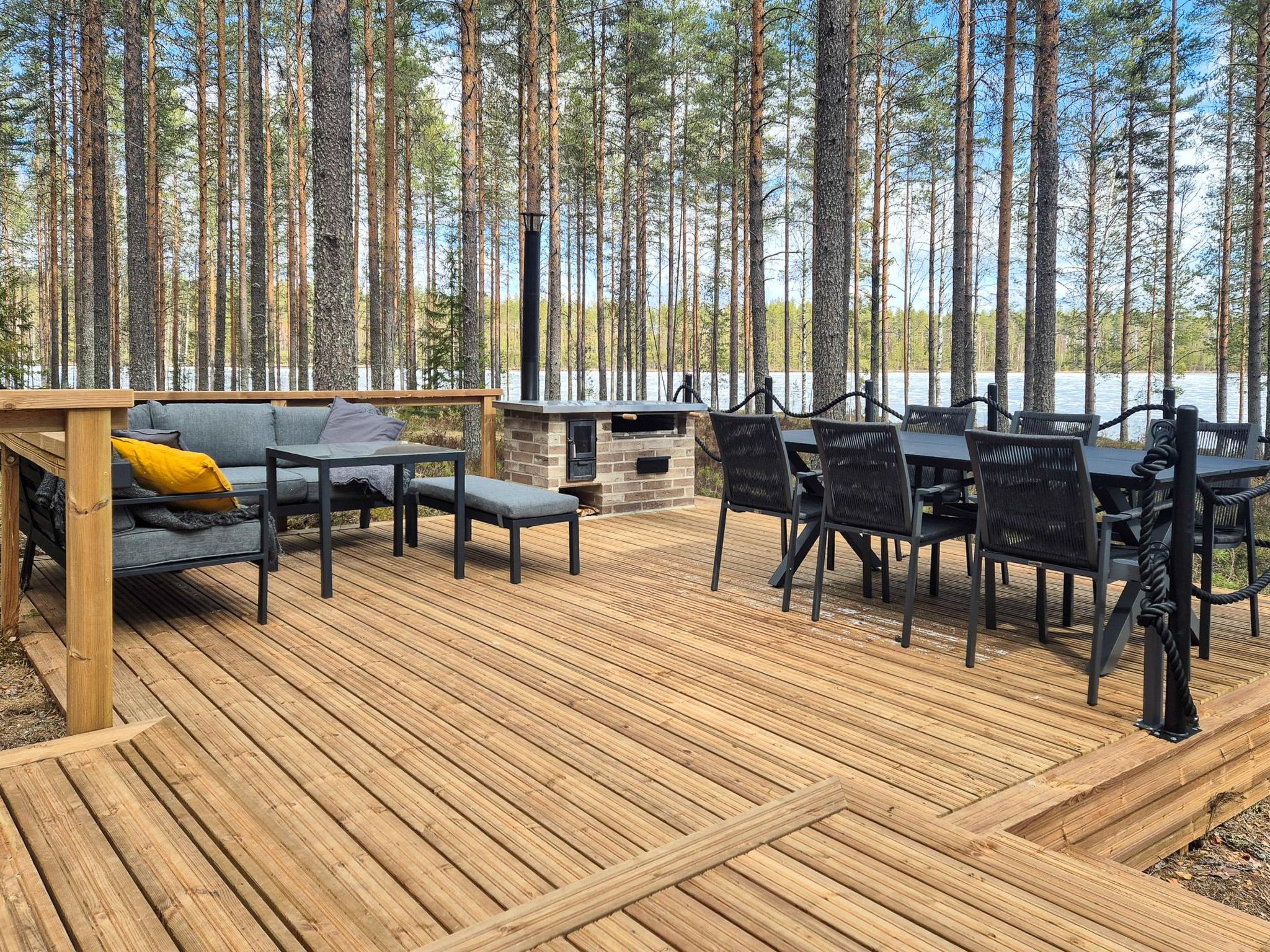 Authentiek Fins meerhuis met houtgestookte sauna en hot tub in Juuka - foto 24