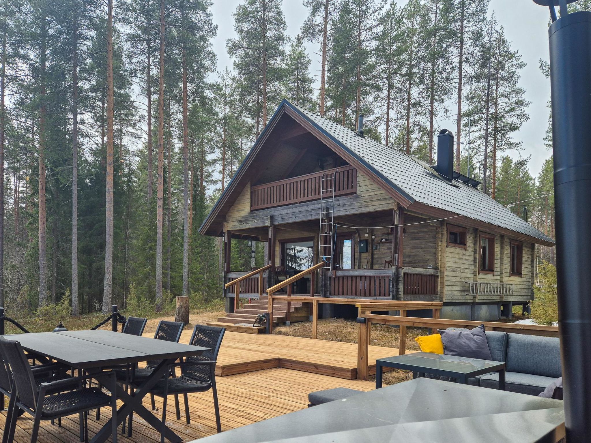 Authentiek Fins meerhuis met houtgestookte sauna en hot tub in Juuka - foto 25