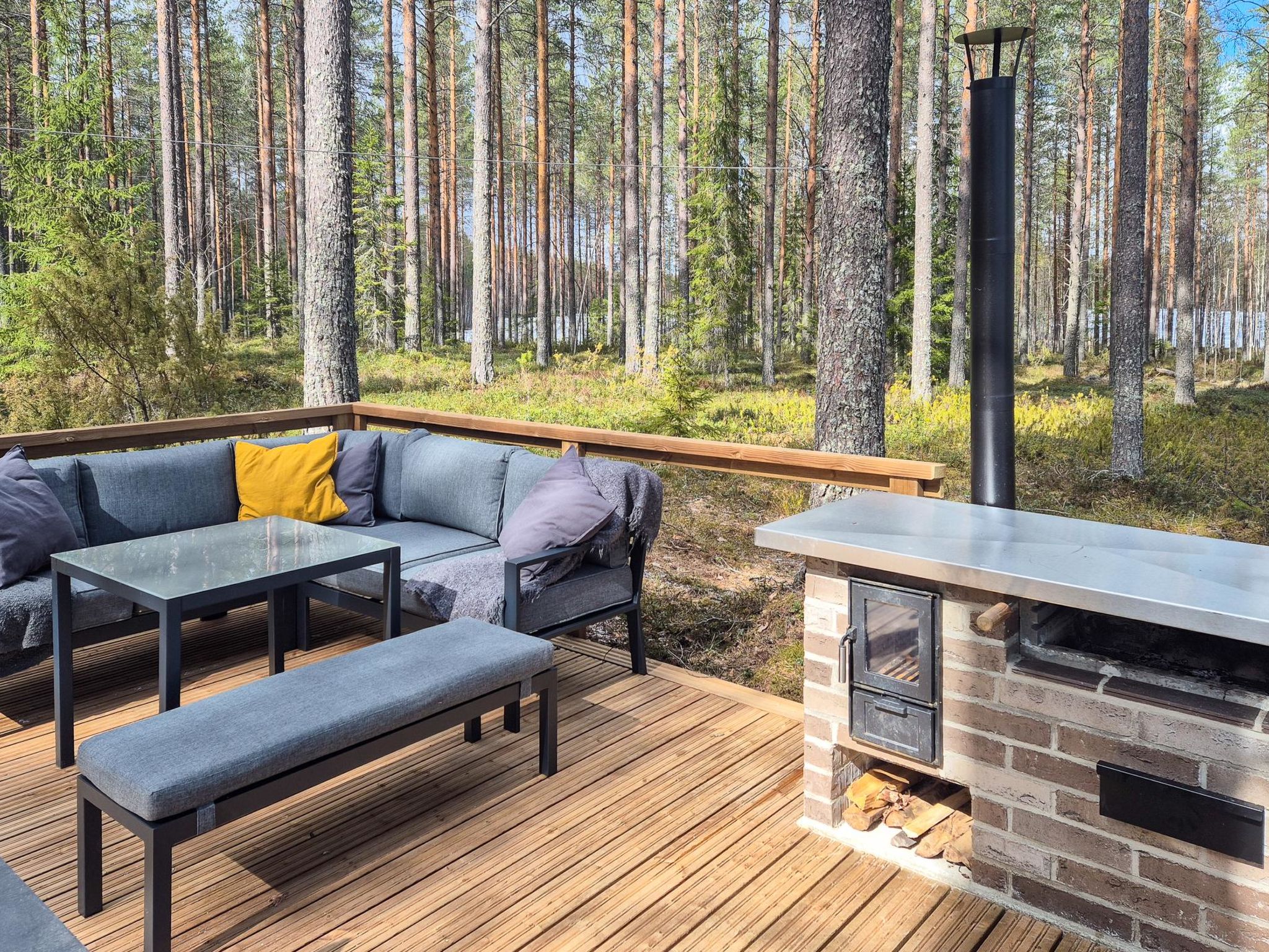 Authentiek Fins meerhuis met houtgestookte sauna en hot tub in Juuka - foto 26