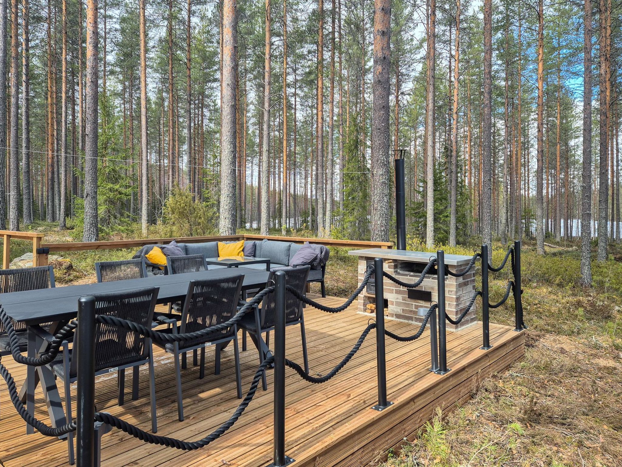 Authentiek Fins meerhuis met houtgestookte sauna en hot tub in Juuka - foto 28