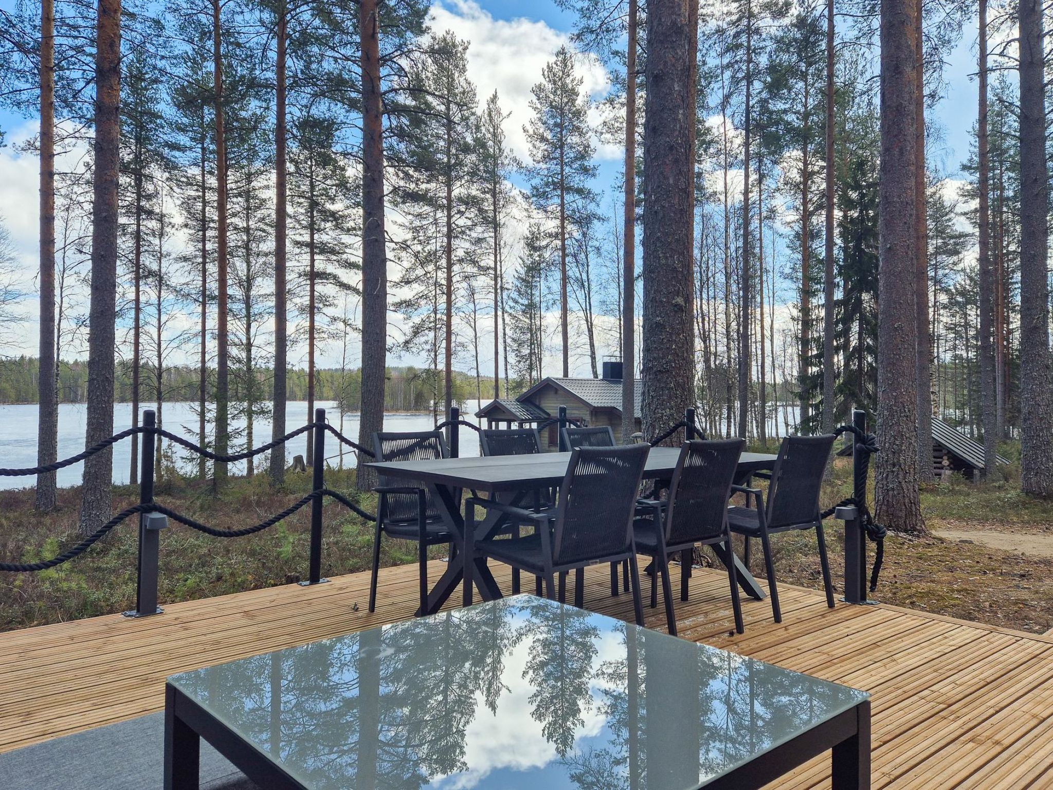 Authentiek Fins meerhuis met houtgestookte sauna en hot tub in Juuka - foto 29