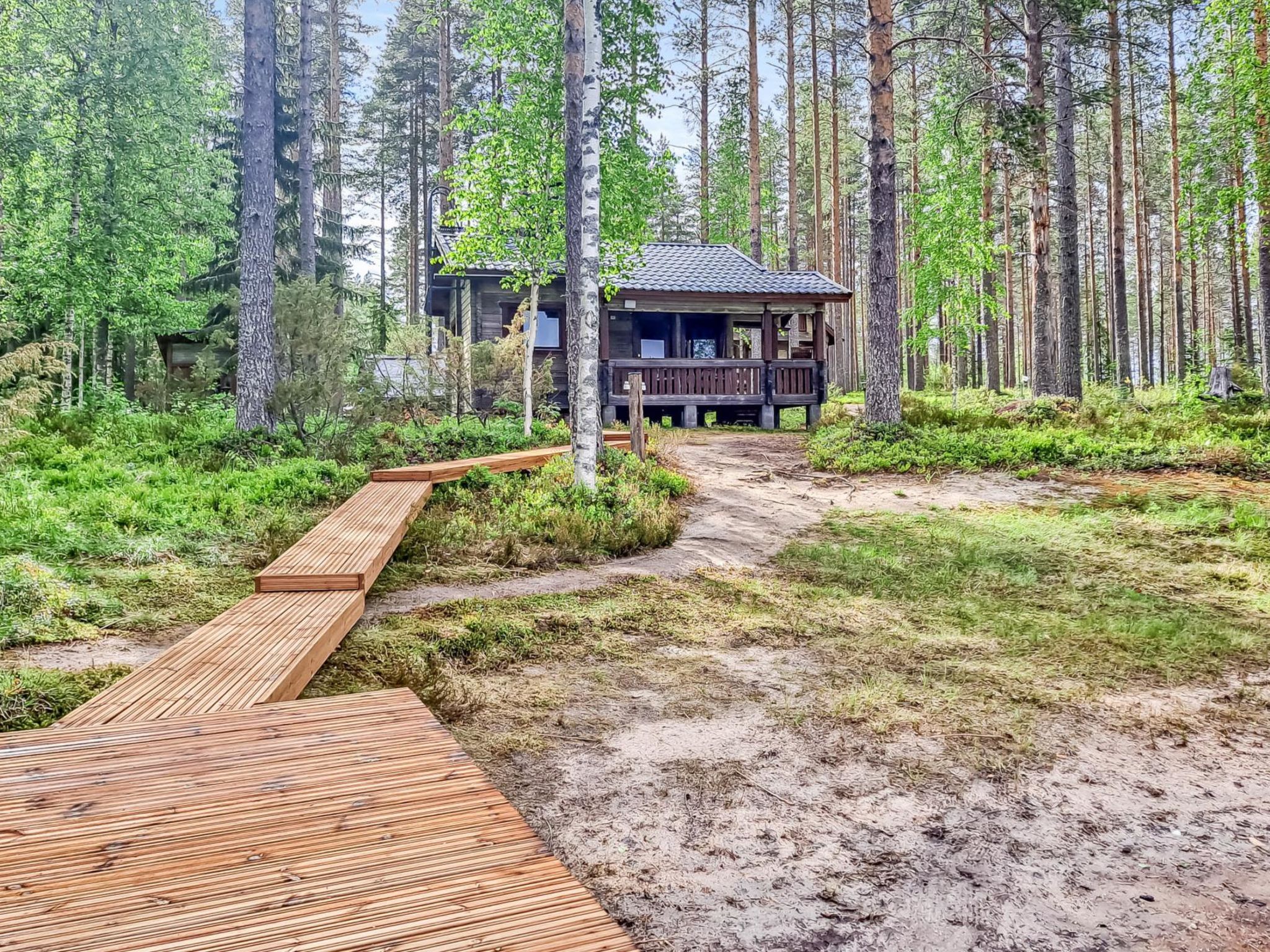 Authentiek Fins meerhuis met houtgestookte sauna en hot tub in Juuka - foto 35