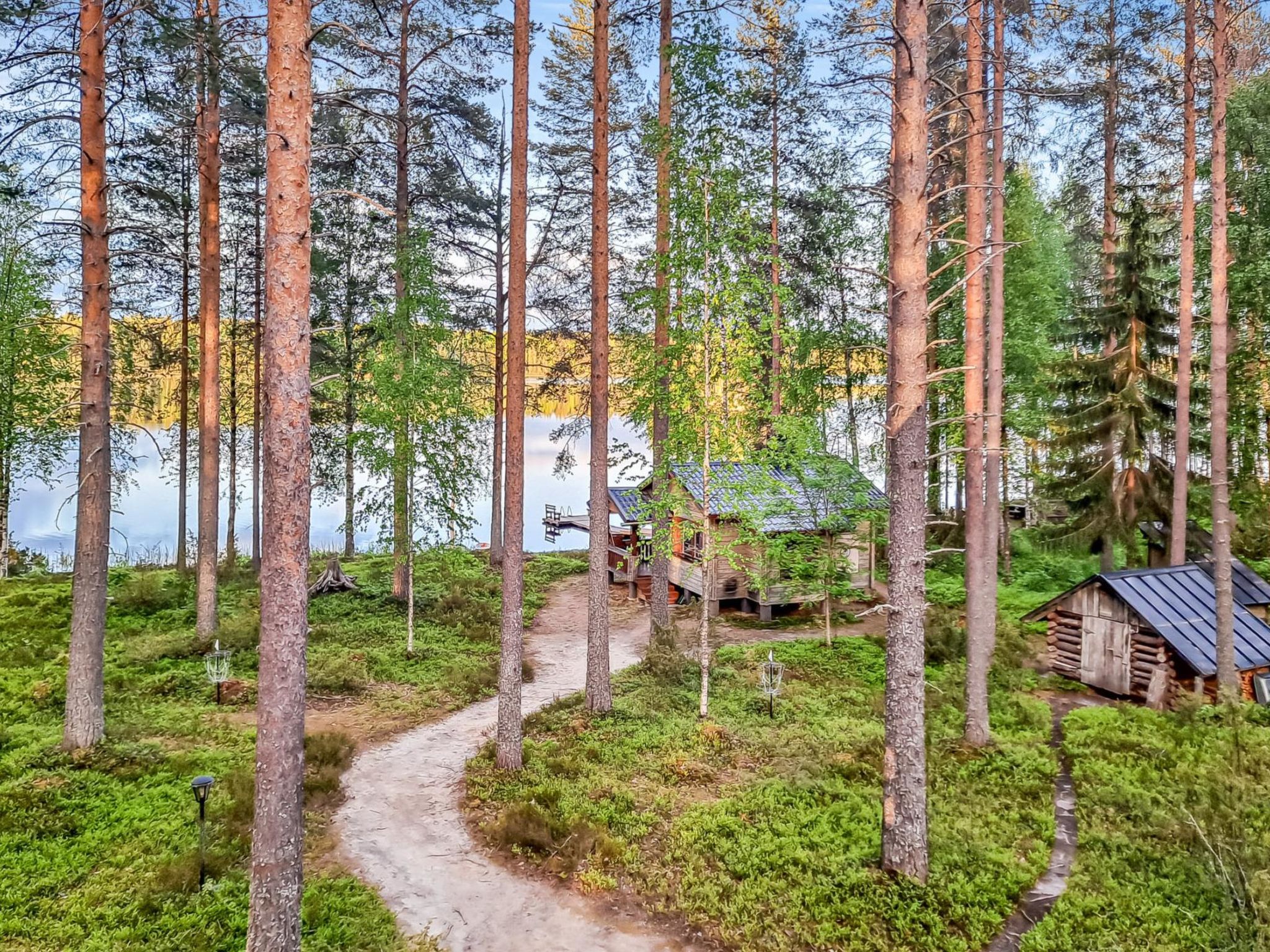 Authentiek Fins meerhuis met houtgestookte sauna en hot tub in Juuka - foto 36