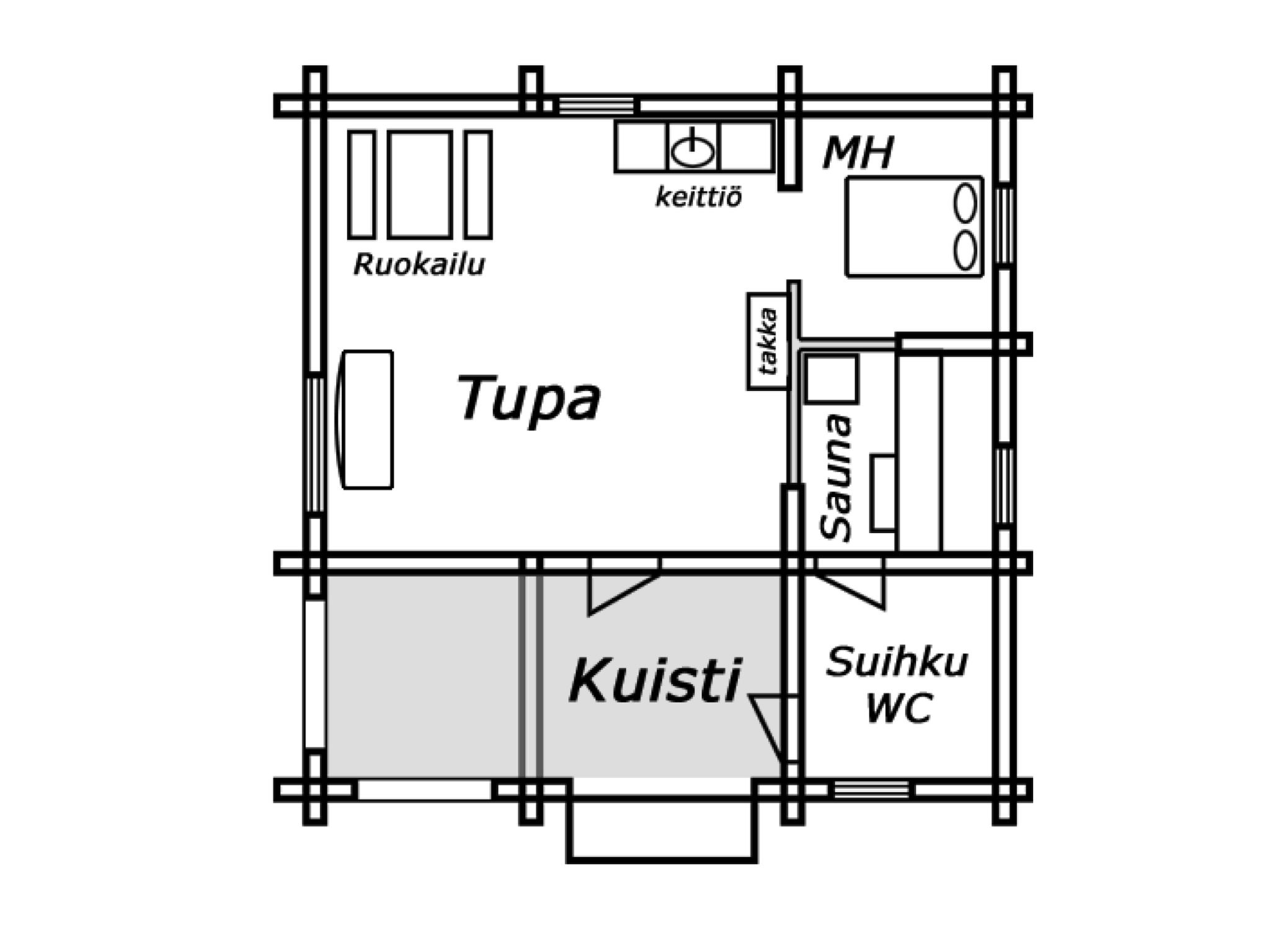 Maison Turulan hiekka – Intérieur, photo 24 sur 46