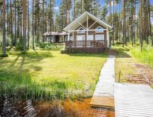 Stijlvolle houten villa aan het Pielinenmeer met sauna en privéstrand - thumbnail 5