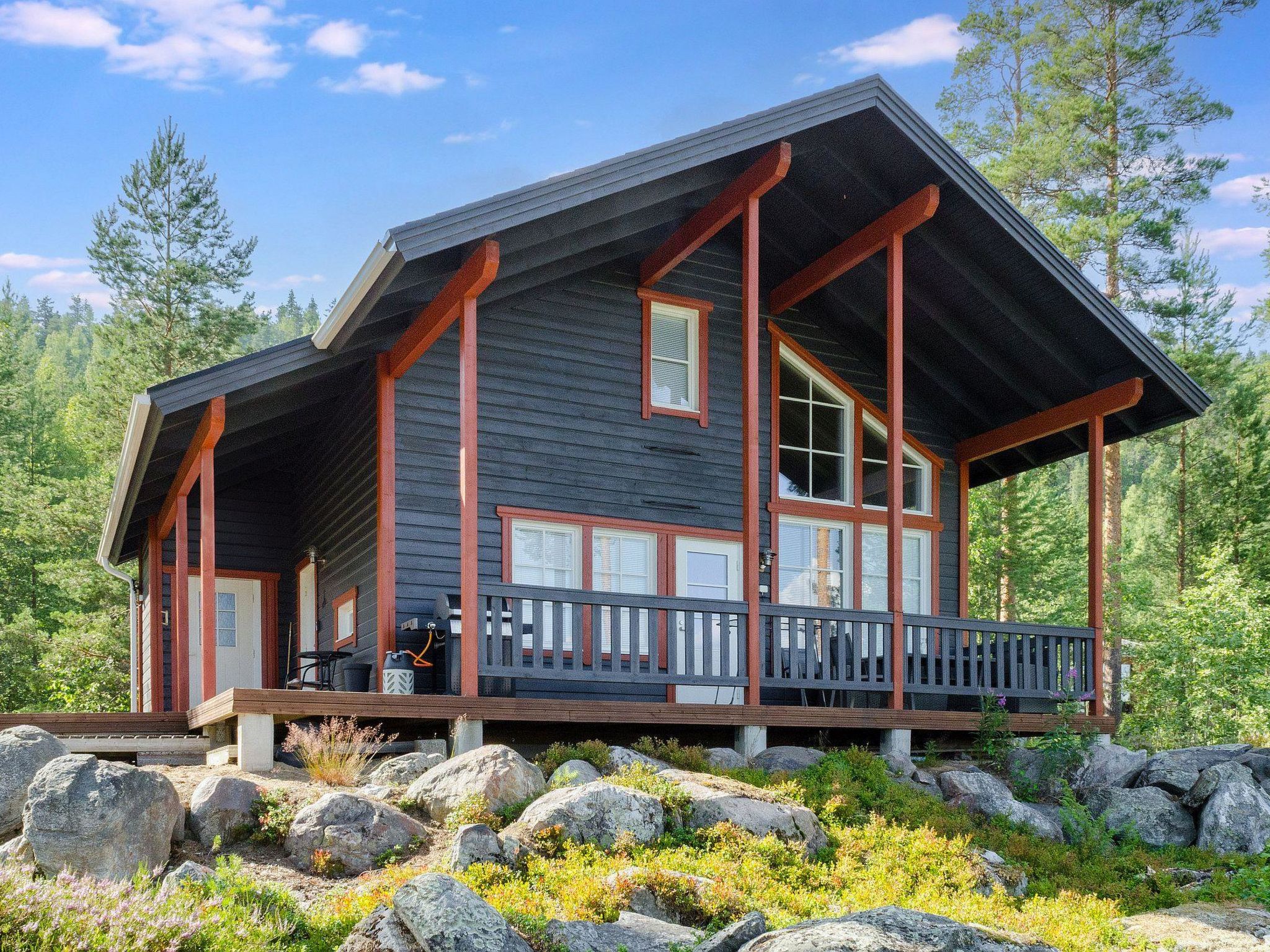 Blue lake villa-Binnen