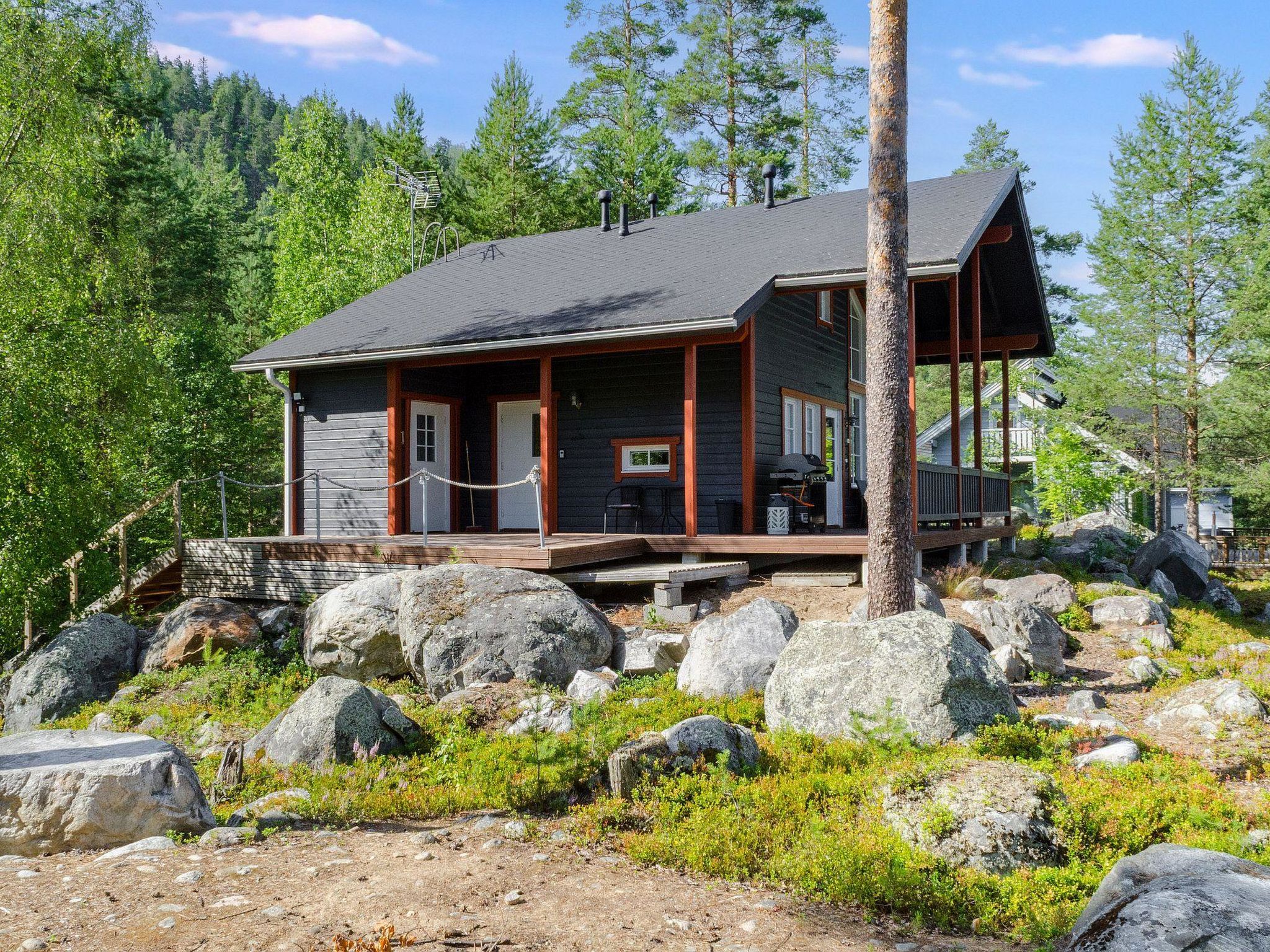 Blue lake villa-Binnen