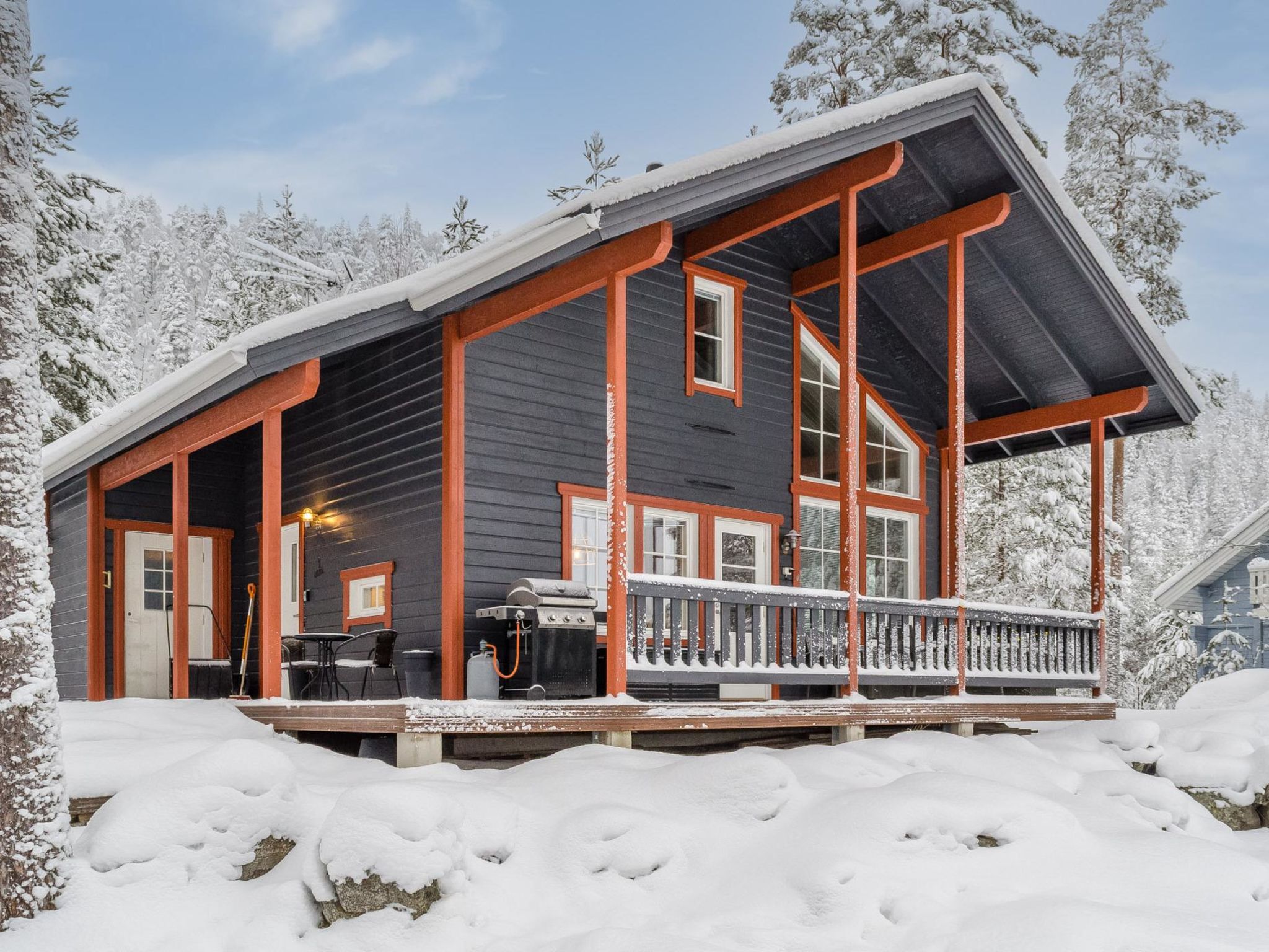 Blue lake villa-Binnen