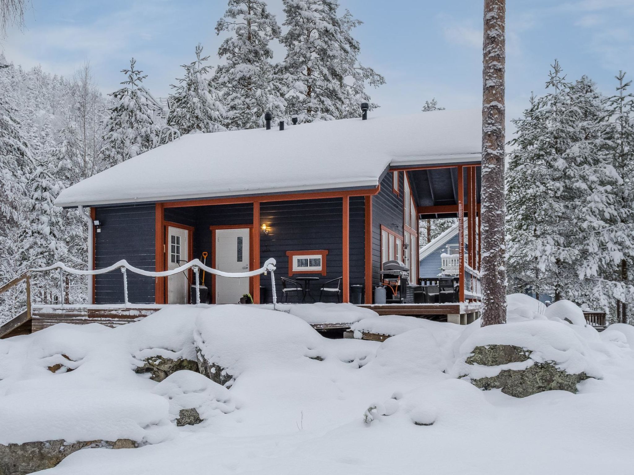 Blue lake villa-Binnen