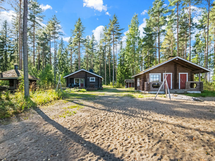Vakantiehuis met sauna aan het meer Orivesi in Liperi in Liperi