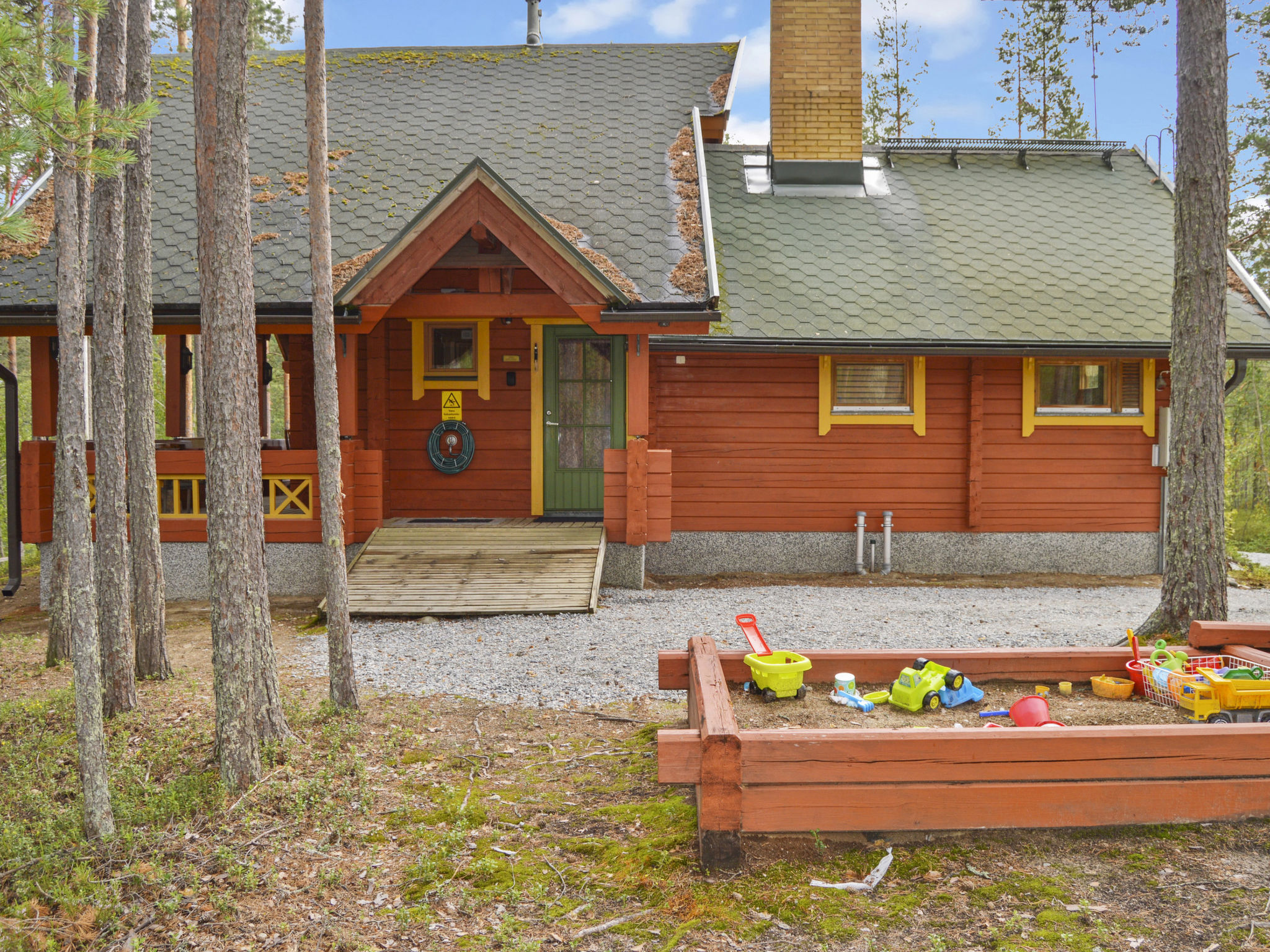 Villa käpytikka - Drinnen