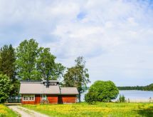 Knusse houten cabine aan het Pielinenmeer bij Nurmes, met sauna en roeiboot - thumbnail 2