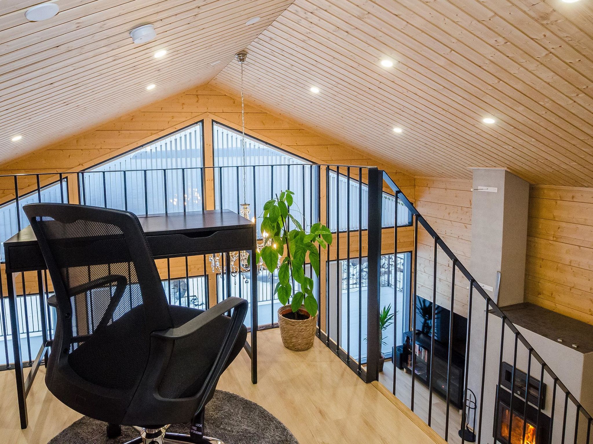 Lakeside villa-Binnen