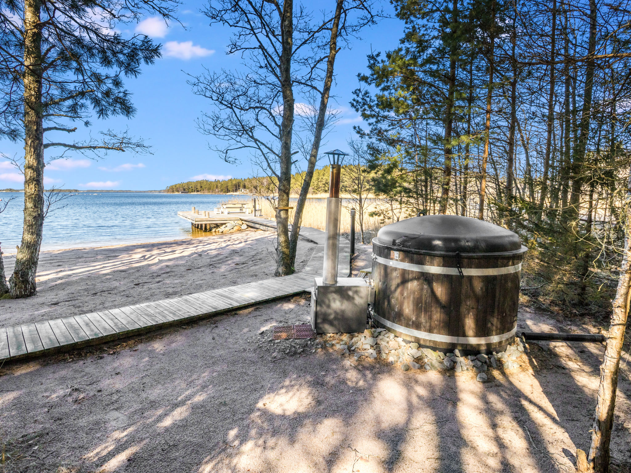 Sandstrand - Binnen