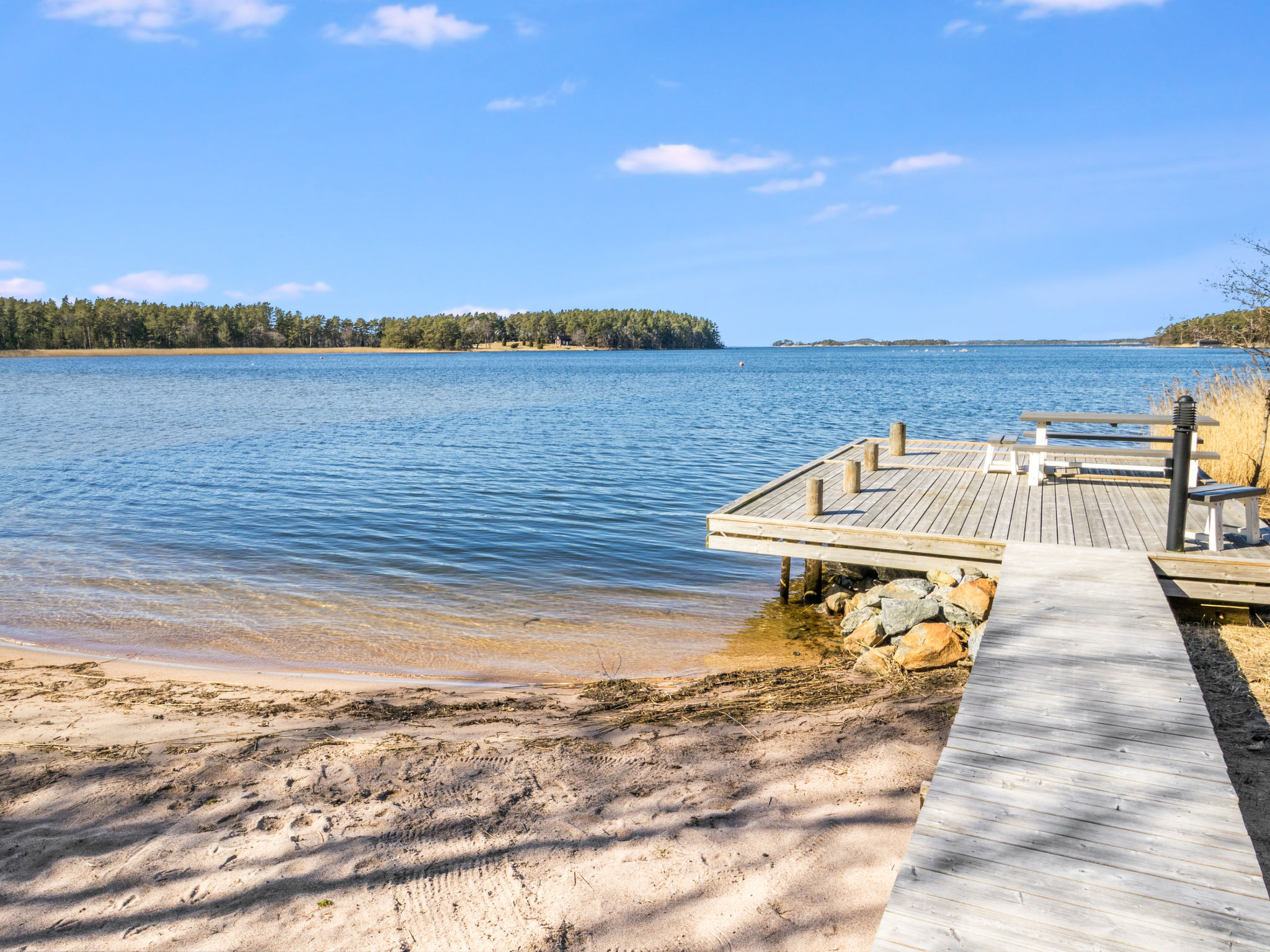 Sandstrand - Binnen