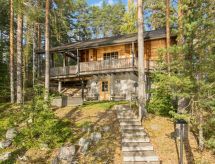 Römpsi: Ruim vakantiehuis aan het Kymijoki-meer in Iitti voor 8 personen - thumbnail 1