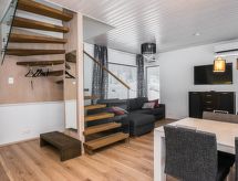 Villa Rauha: Drijvend vakantiehuis aan het Saimaa-meer in Imatra - thumbnail 5