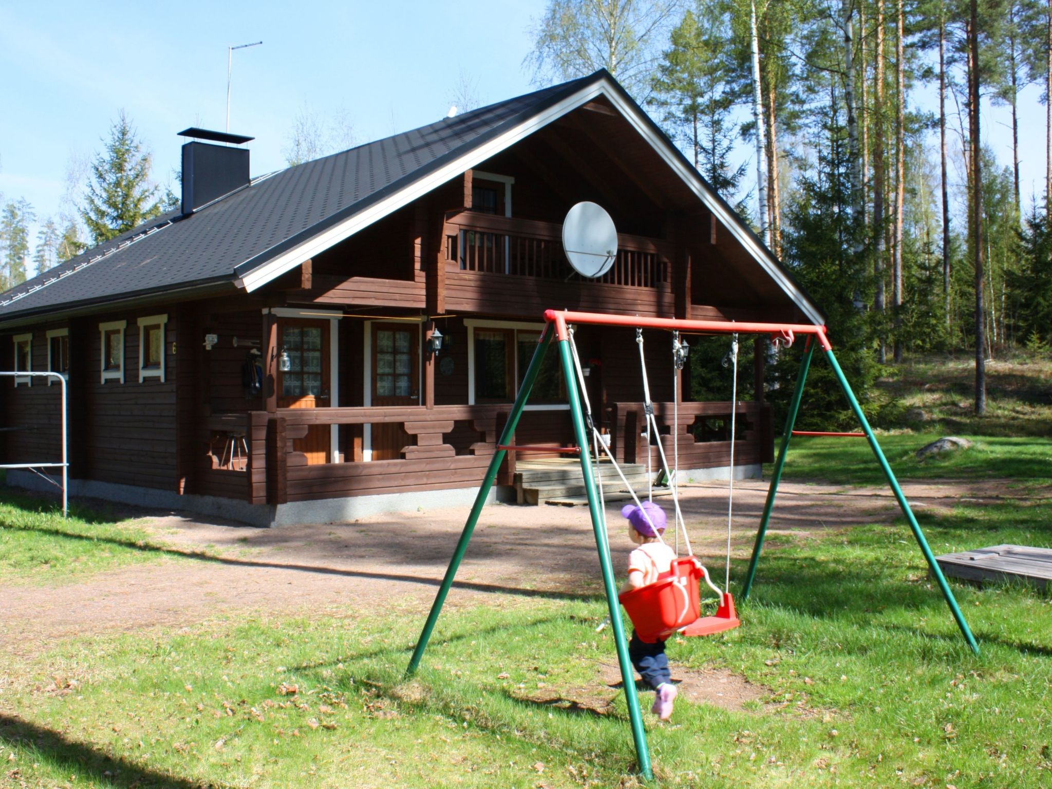 "Ruhmaslehto" mit Blick auf das Wasser