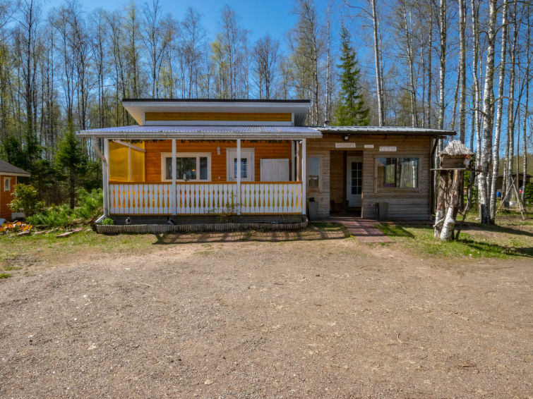 3-persoons vakantiehuis Lokki met sauna aan het meer in Kouvola in Kouvola