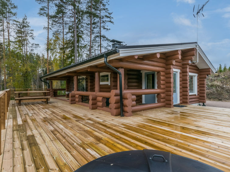 5-persoons vakantiehuis Maitoniemi met sauna aan het meer in Kouvola in Kouvola