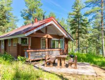 Knusse Finse cabin aan de Golf van Finland, 100m van het meer - thumbnail 1