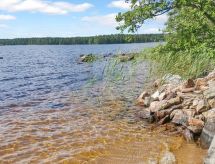 Authentieke Finse blokhut aan het Ilmajärvi-meer bij Ruokolahti - thumbnail 5