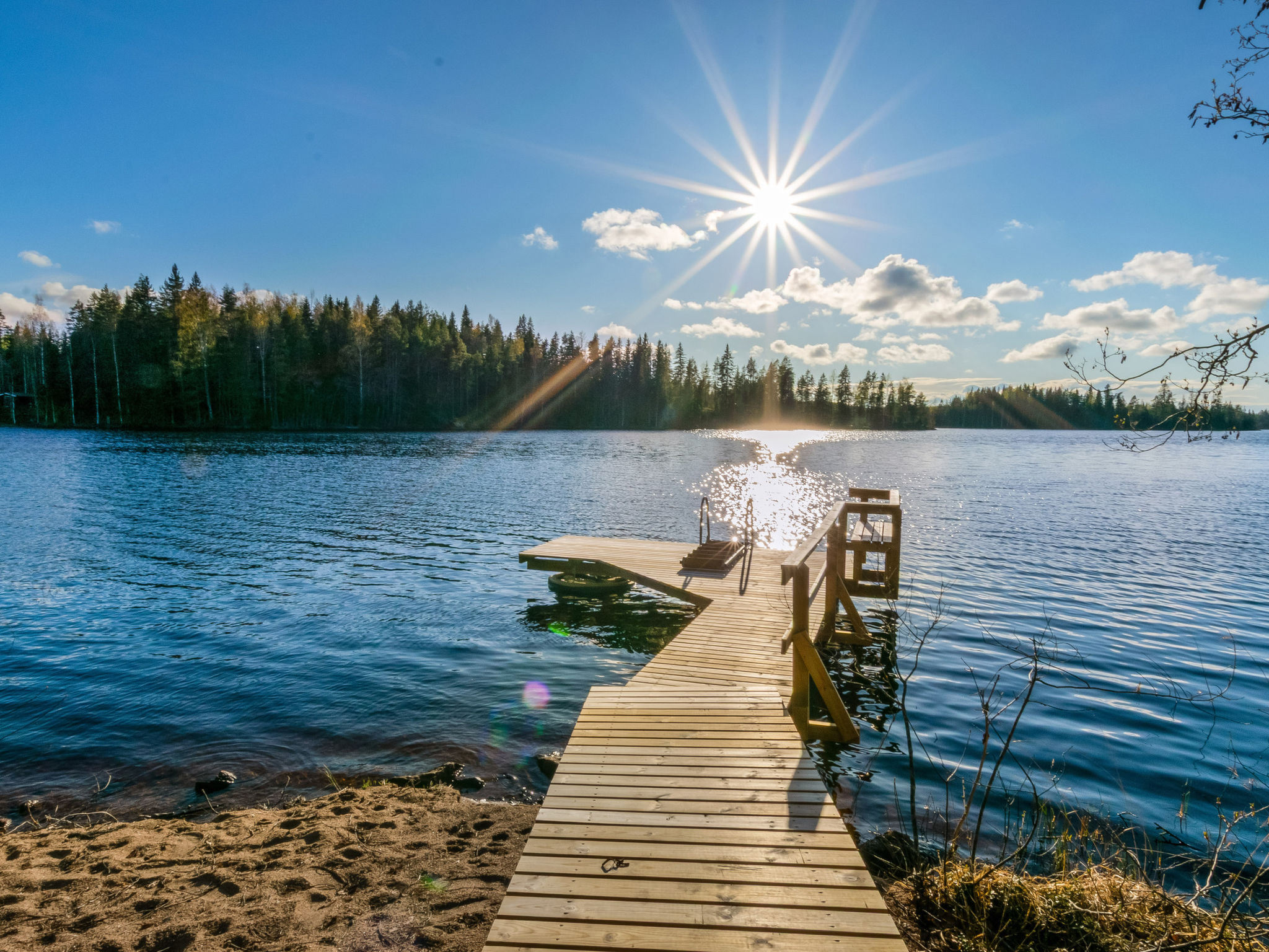Järven idylli
