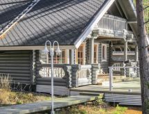 Ruim Fins vakantieverblijf aan het Kuolimomeer met sauna's en hottub - thumbnail 1