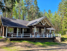 Kilpolan Karoliina: knus appartement aan meer in Jämi, 5 pers., sauna, hond welkom - thumbnail 1