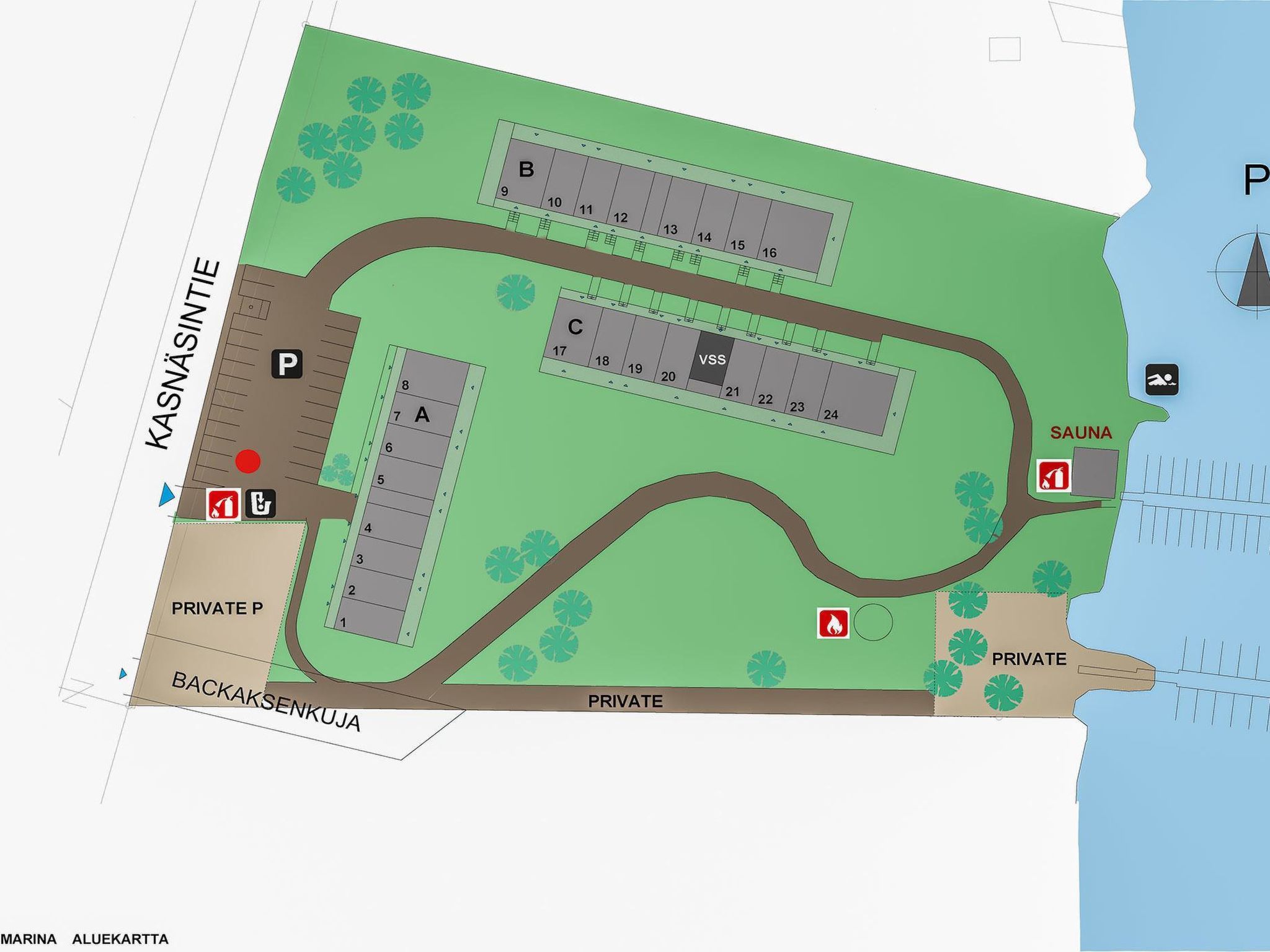 Kasnäs marina b11-Inside