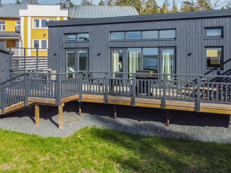 Aan het meer: Modern vakantiehuis Villa Otava 15 op Kemiönsaari in Kimitoön