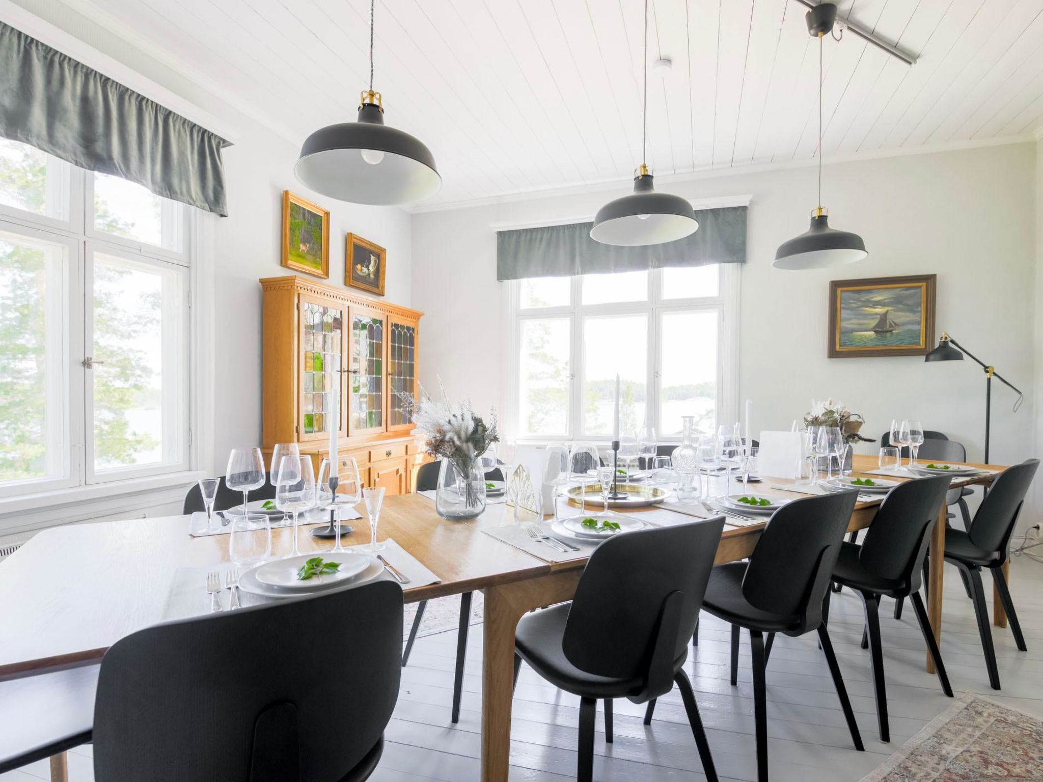 Kapteenin huvilat-Binnen