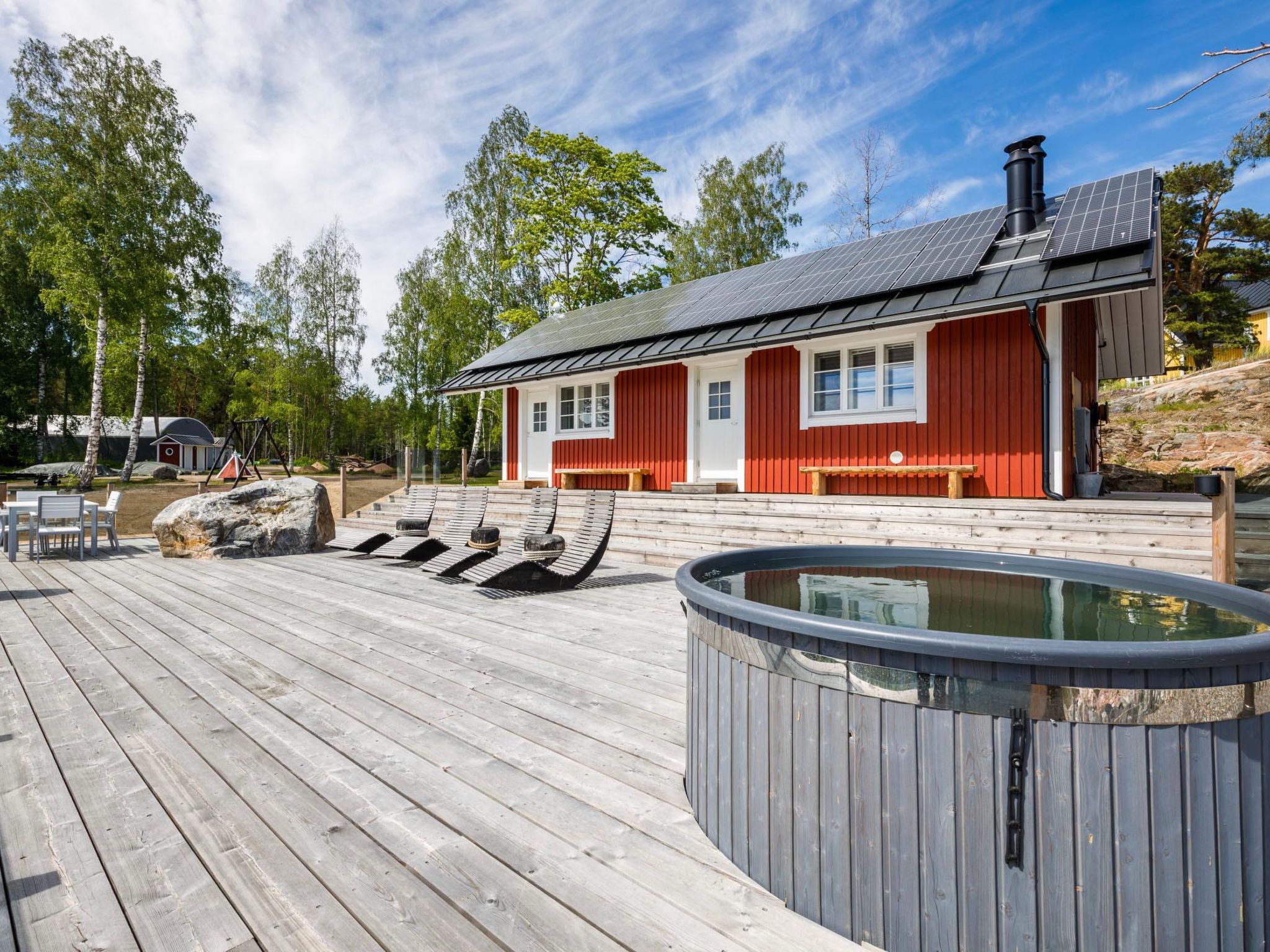 Kapteenin huvilat-Binnen