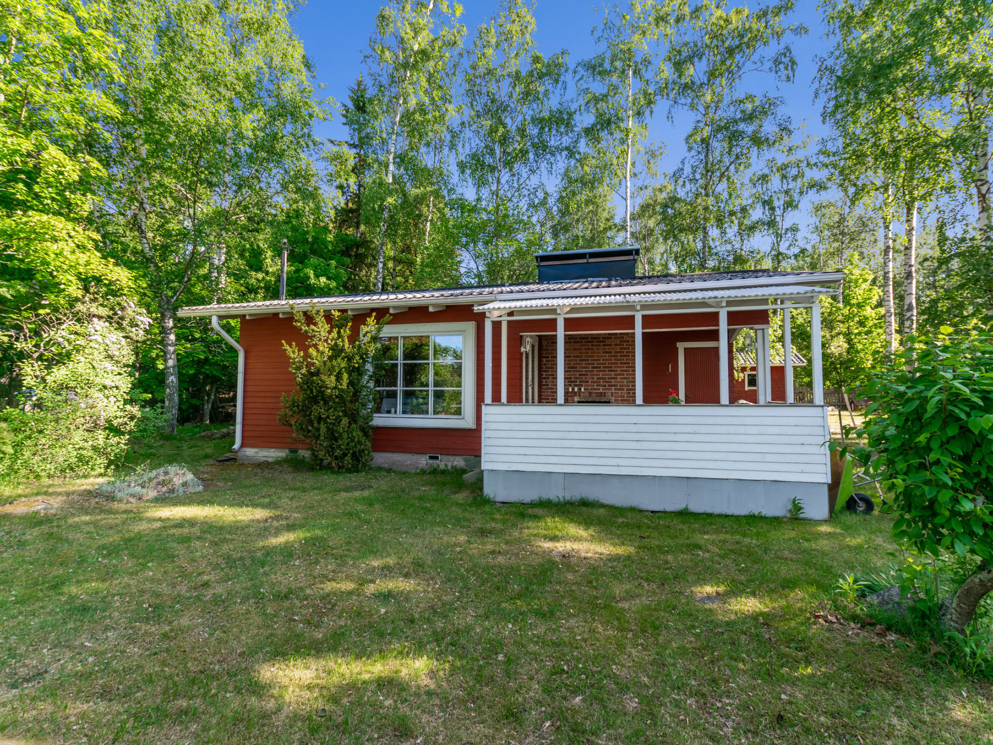 Lampaluodon punainen tupa