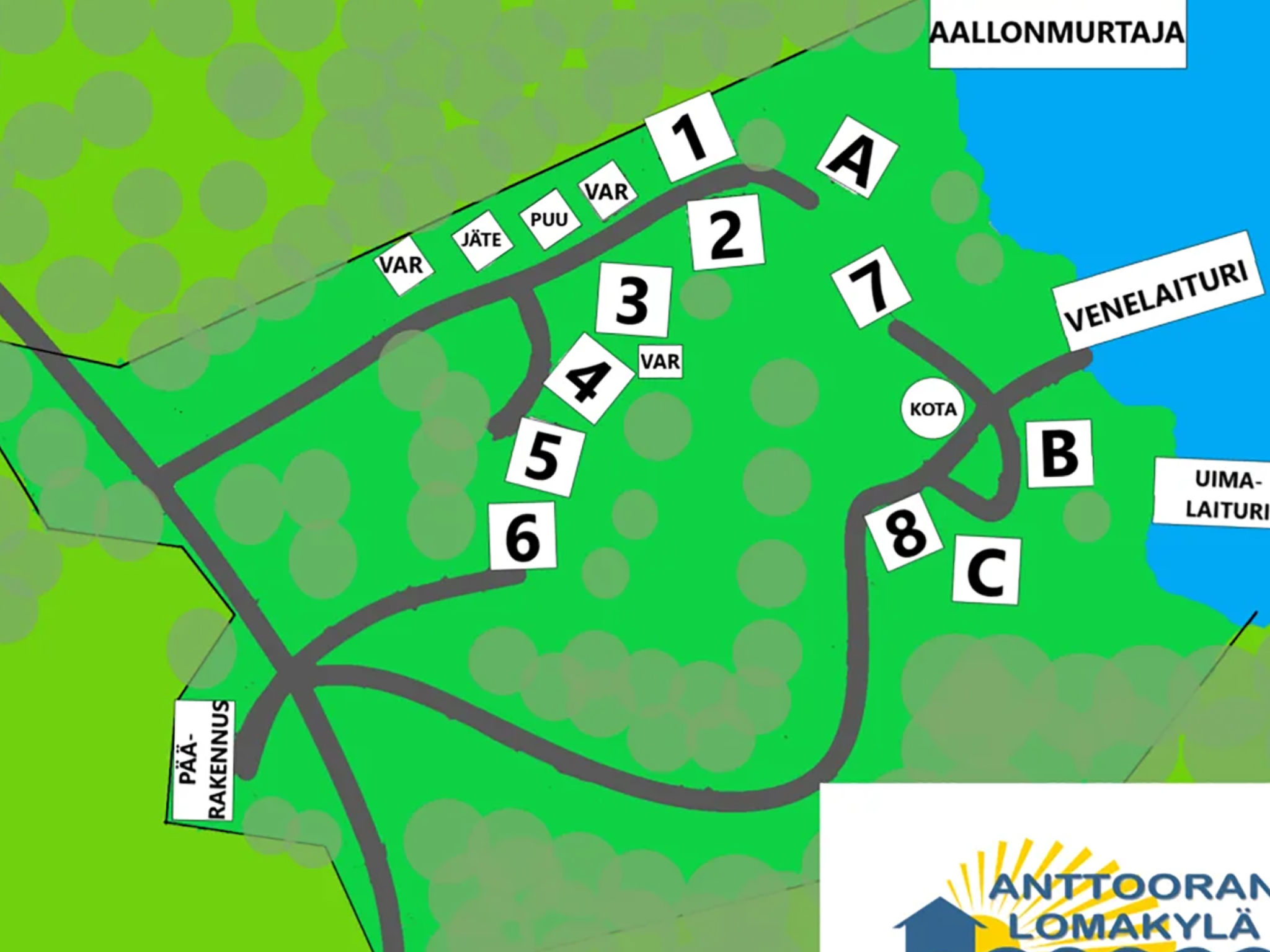 Anttoora c-sauna - Binnen