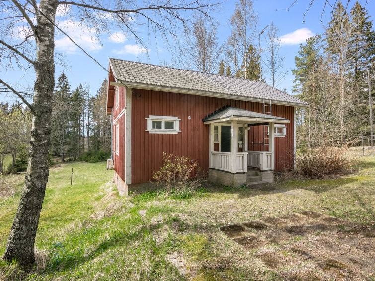 Aan het meer: Rustiek vakantiehuis Mäkitupa in Salo in Salo