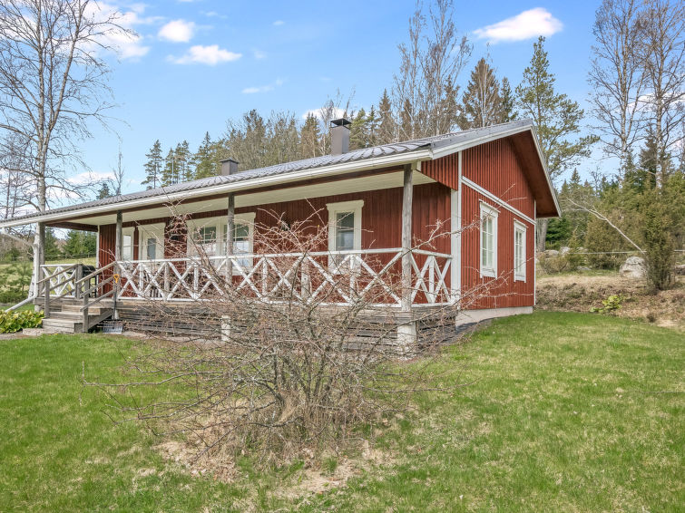 Aan het meer: Rustgevend vakantiehuis Tyynelä in Salo in Salo