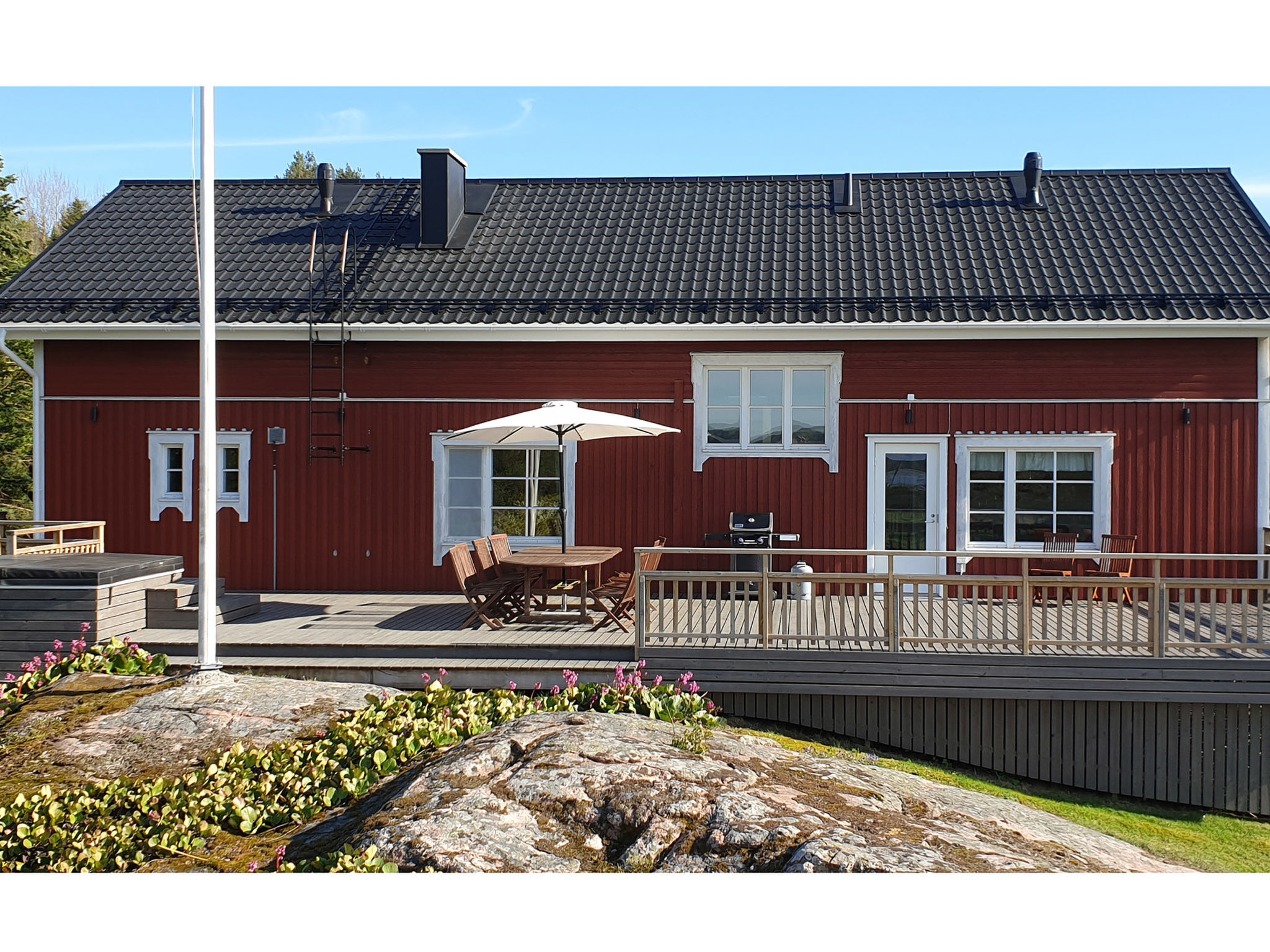 Villa pääsky - Dedans
