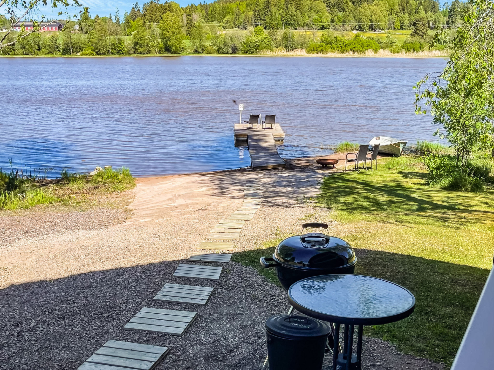 Aan het meer: Rustgevend vakantiehuis Peltosirkku in Somero - foto 37