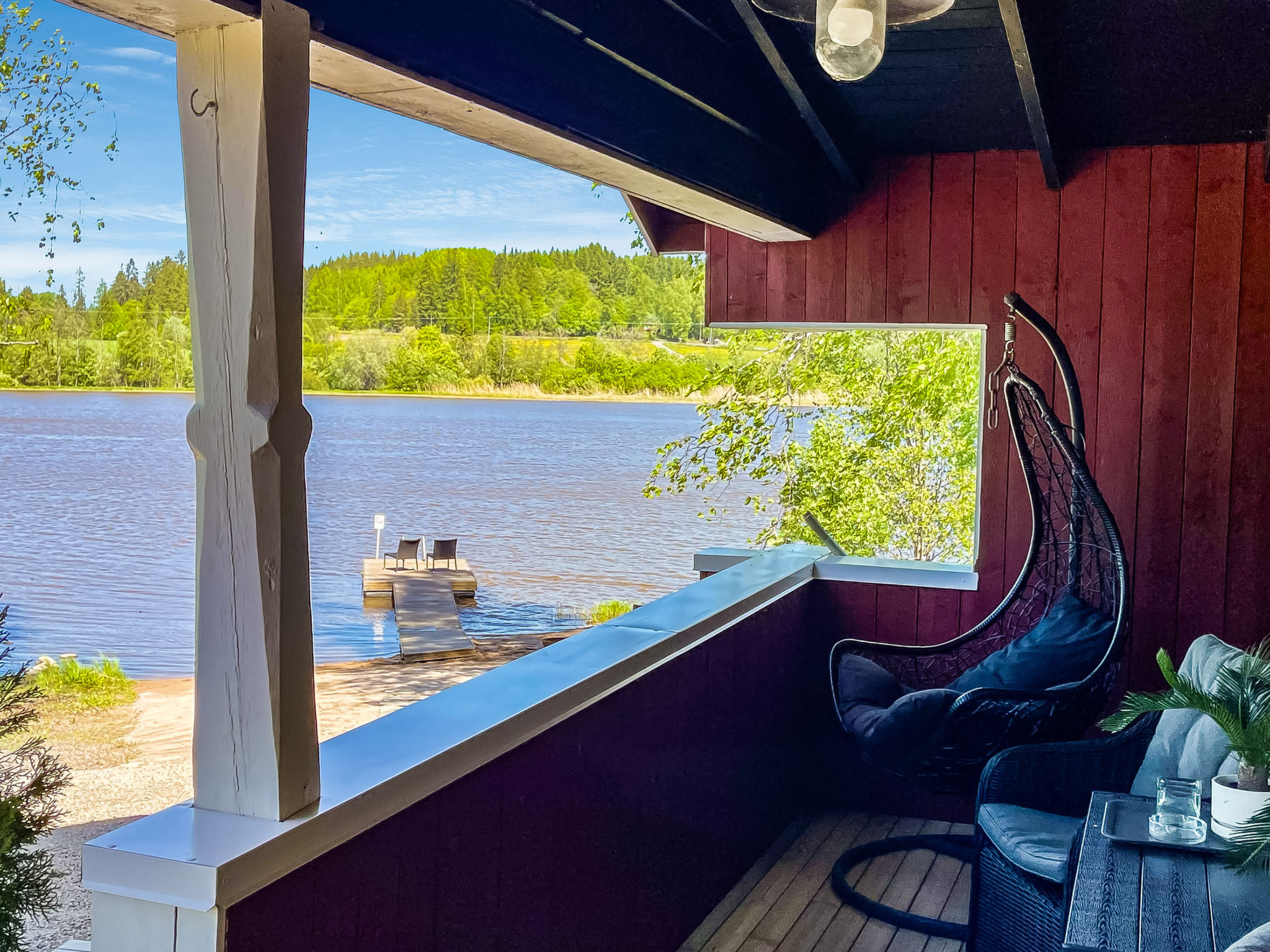 Aan het meer: Rustgevend vakantiehuis Peltosirkku in Somero - foto 39