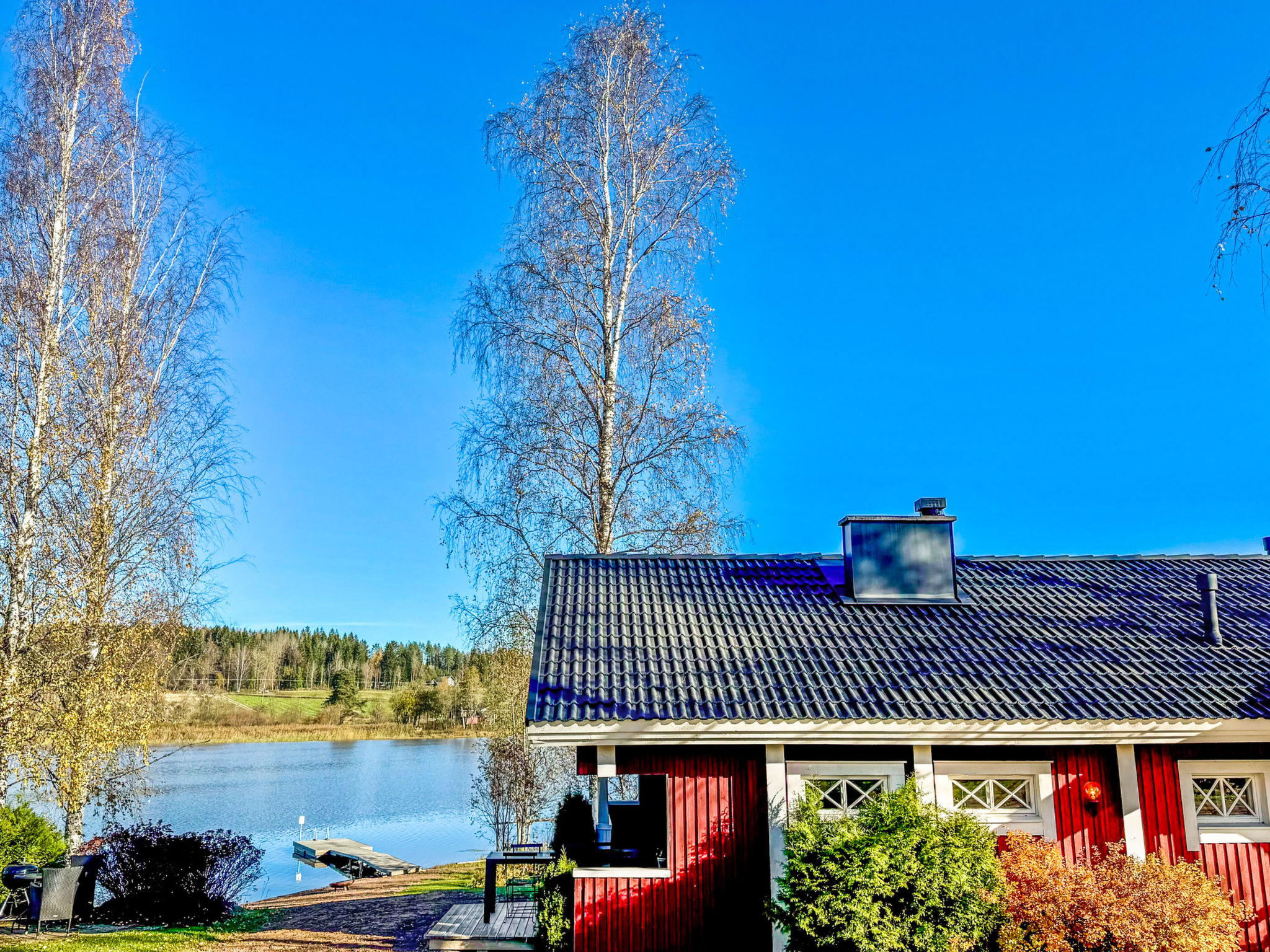 Aan het meer: Rustgevend vakantiehuis Peltosirkku in Somero - foto 42
