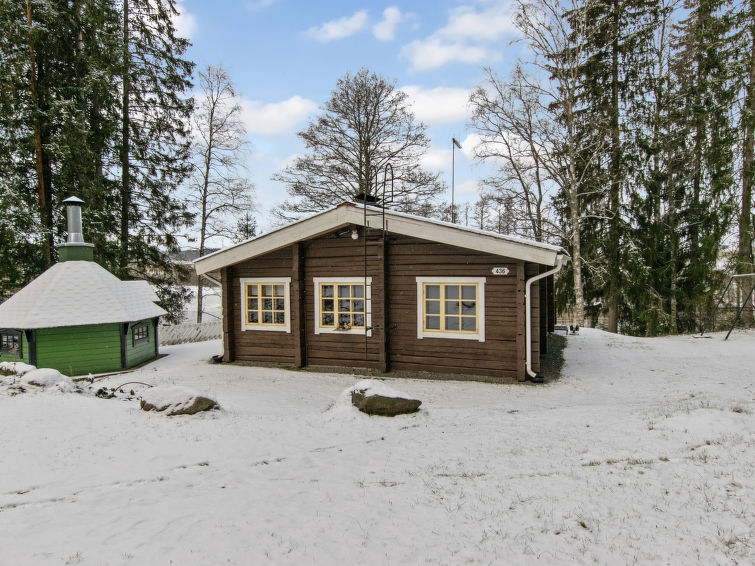 4-persoons vakantiehuis Rajamaja met sauna aan het meer in Somero in Somero