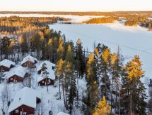 Rustholli 9: Knusse blokhut aan het Näsijärvi-meer bij Tampere - thumbnail 2