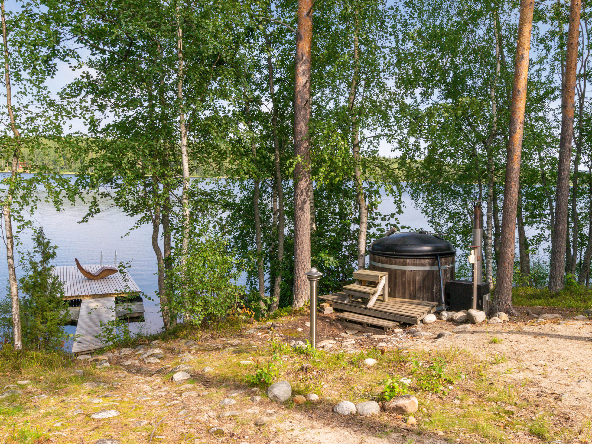 Hot pool cottage ainu