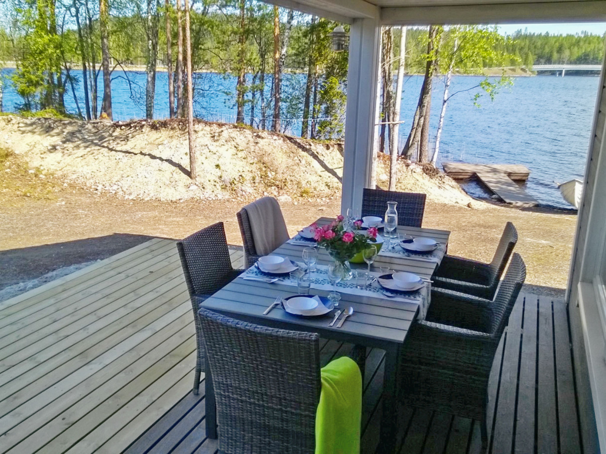 Hot pool cottage laurinranta - Binnen