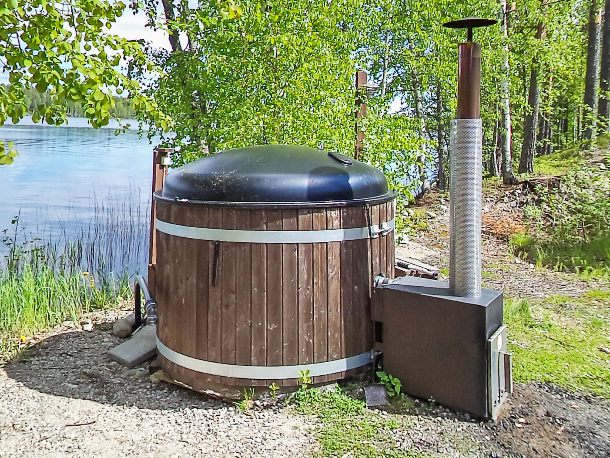 Hot pool cottage laurinranta - Binnen