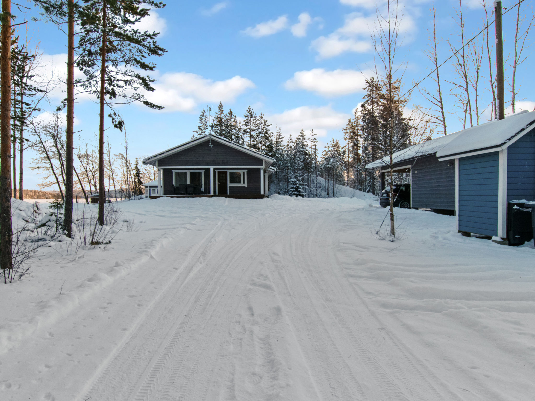 Hot pool cottage laurinranta - Binnen